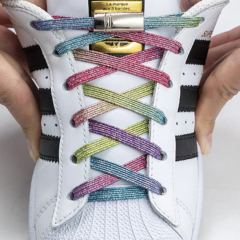 Magnetic Elastic Shoelaces