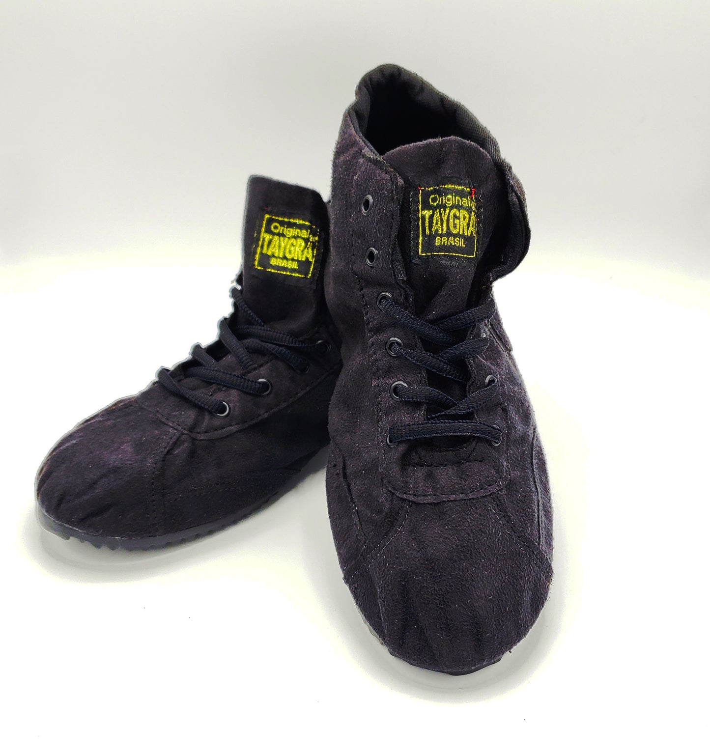 Black Vegan Suede High-top TAYGRA