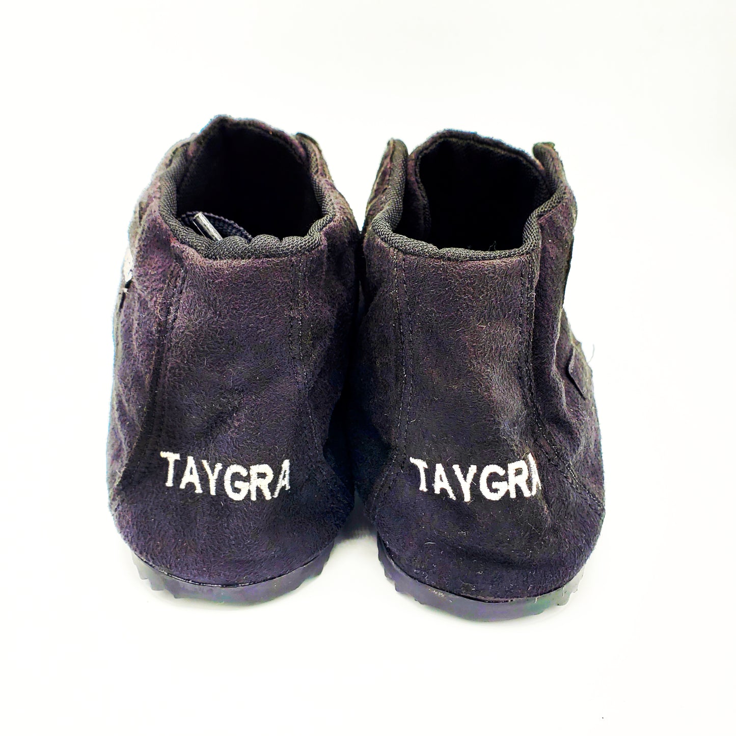Black Vegan Suede High-top TAYGRA