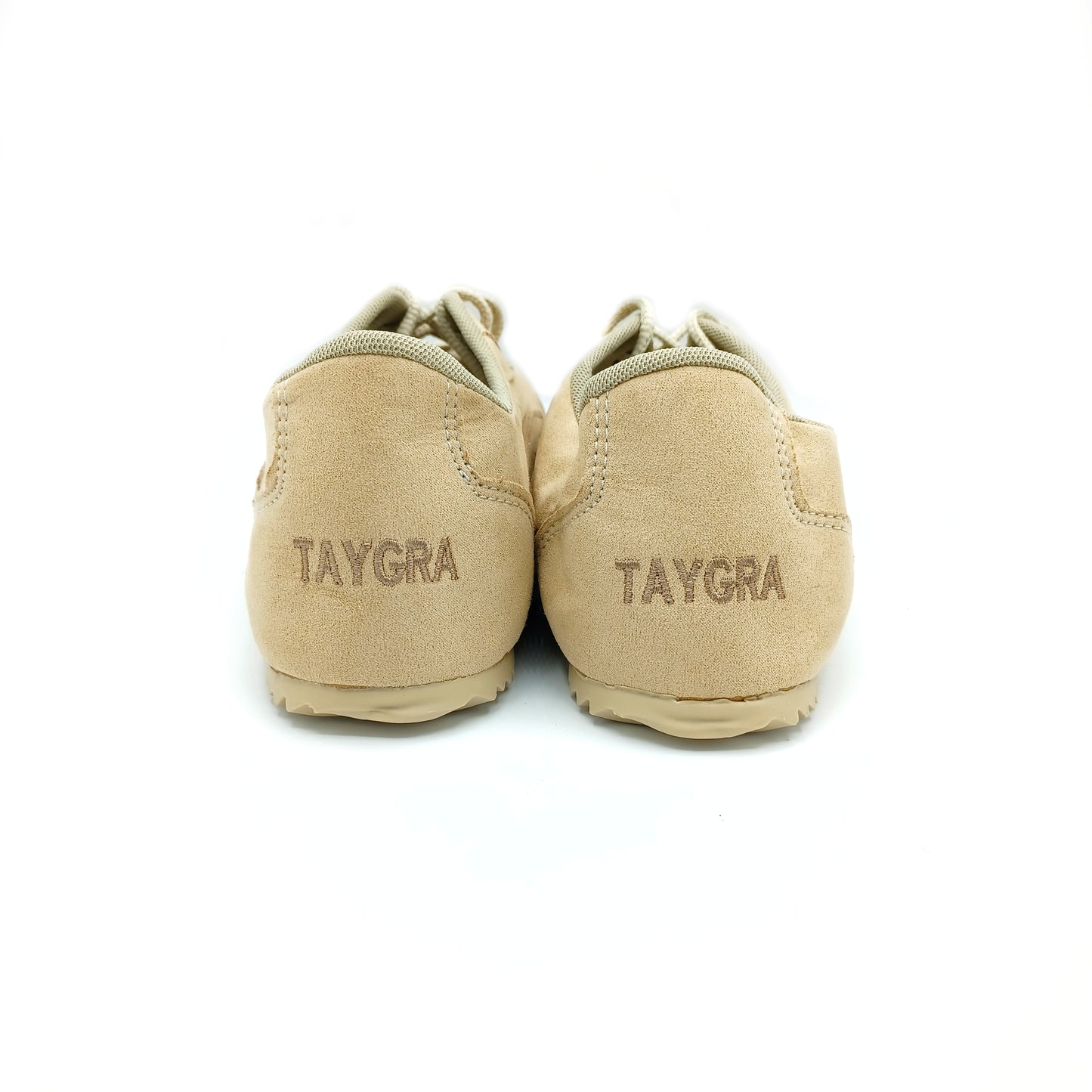 Beige Vegan Suede sneaker TAYGRA