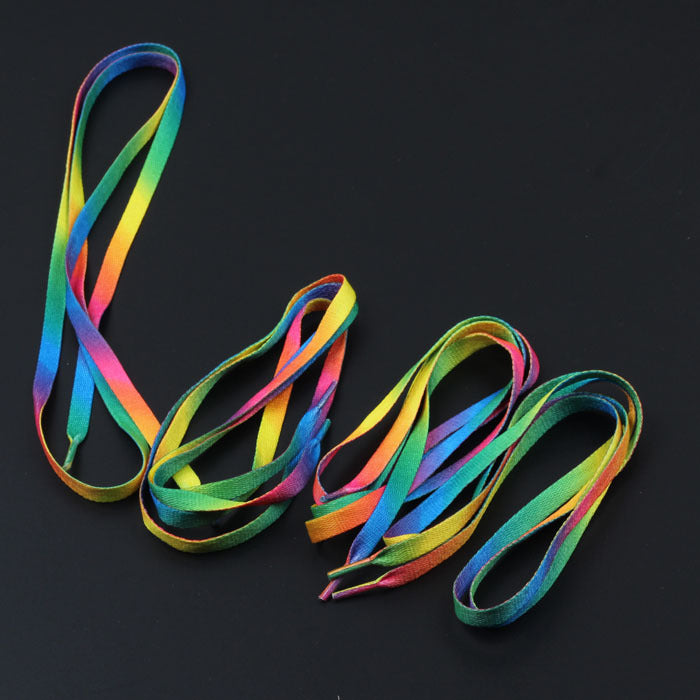Creative Rainbow Gradient Colorful Shoelaces