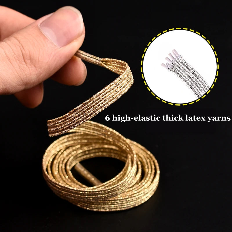Magnetic Elastic Shoelaces