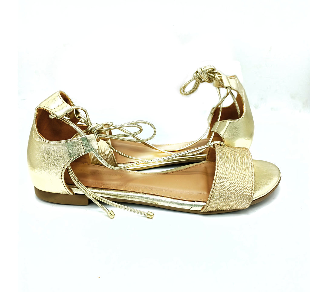 Gold Dance Sandals
