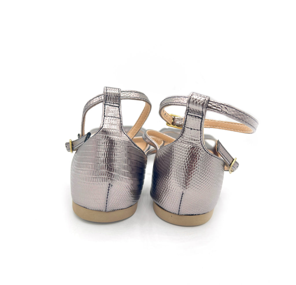 Silver Dance Sandals